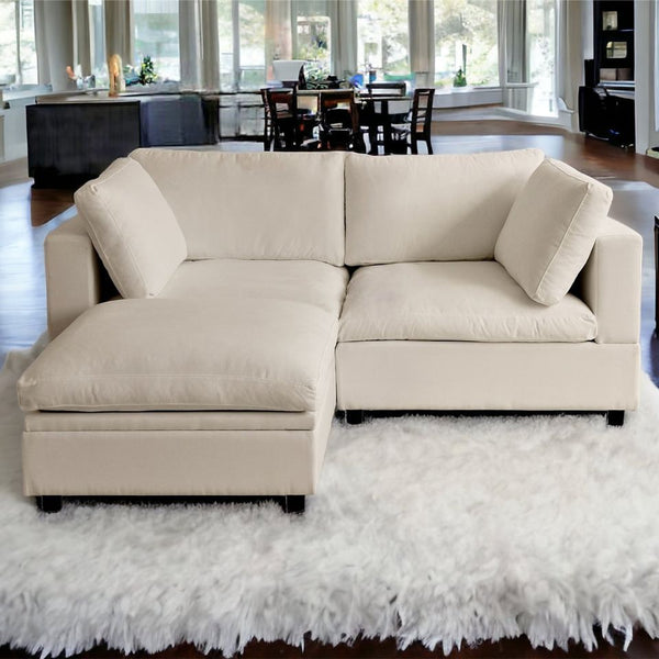 The Comfy Cloud 3 Piece Sectional