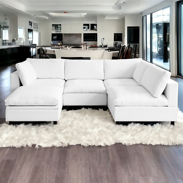 The Comfy Cloud 5 Piece Sectional